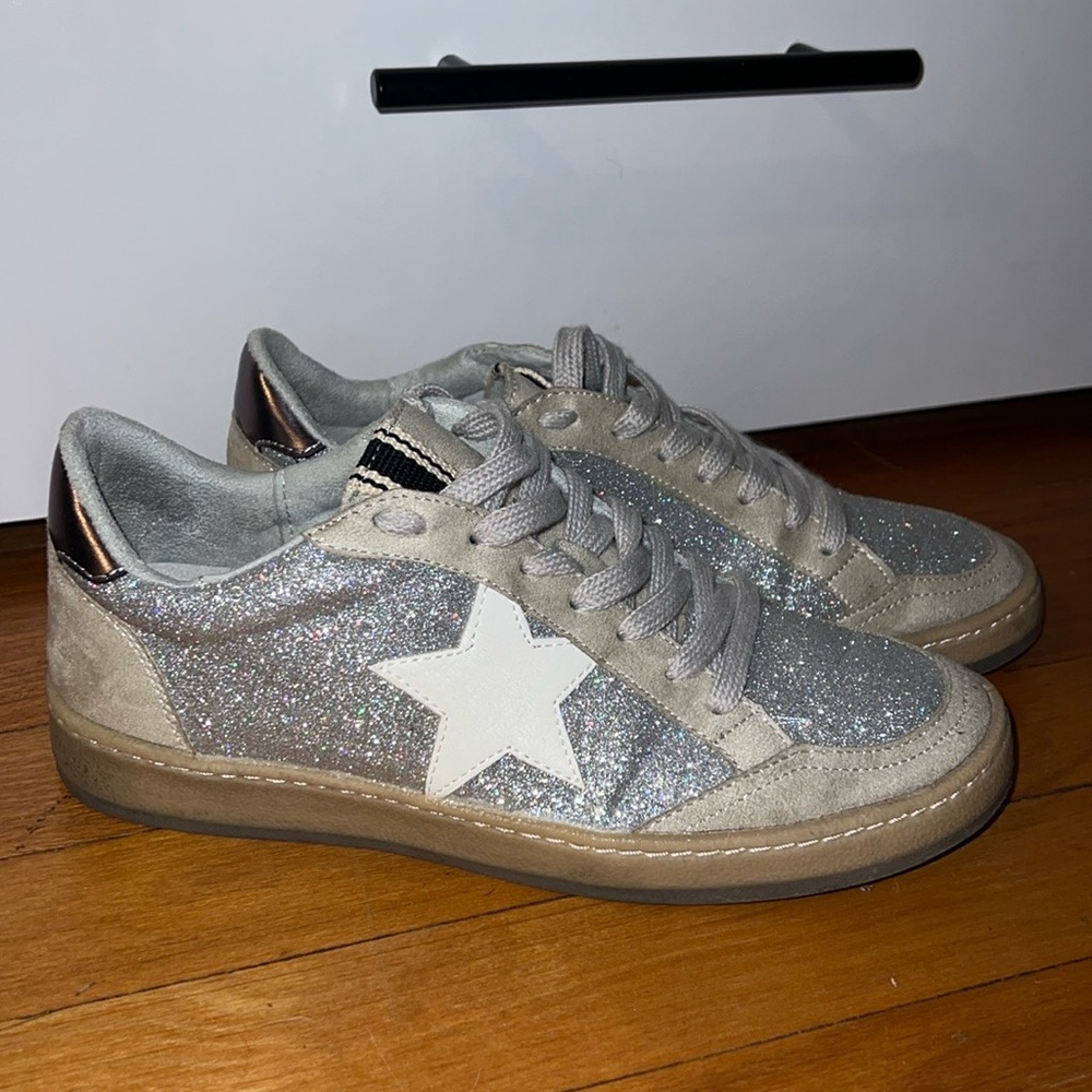 Sparkly star shoes